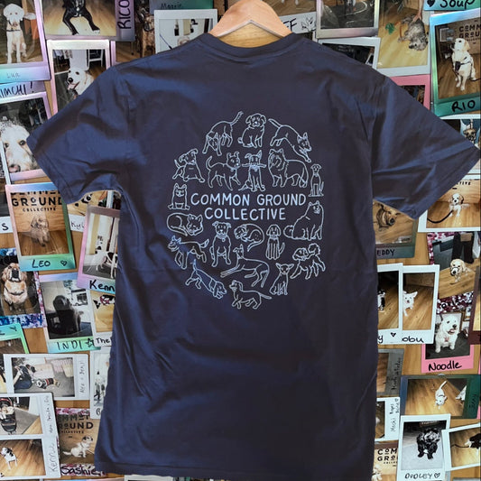 Dogs of Common Ground Mens Cut Tee