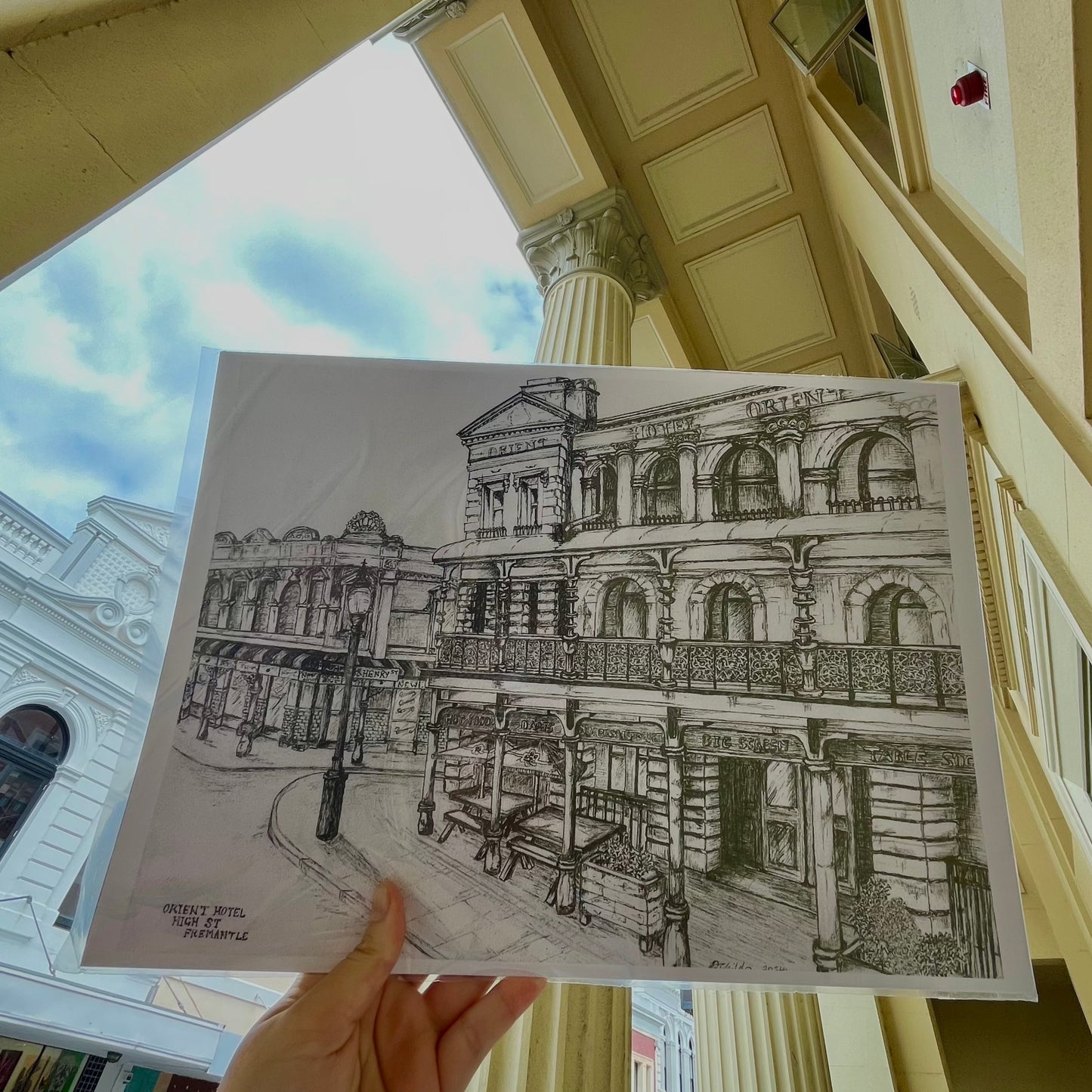 Orient Hotel High st Fremantle Print