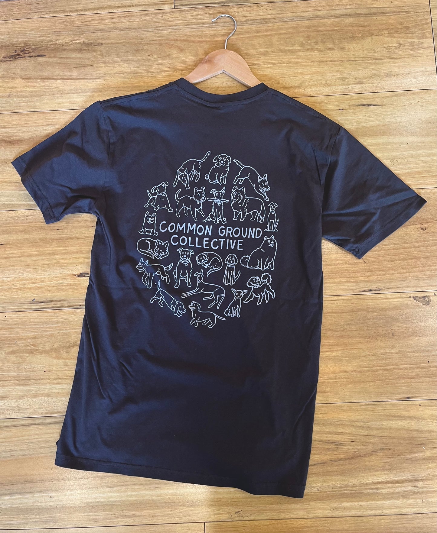 Dogs of Common Ground Mens Cut Tee