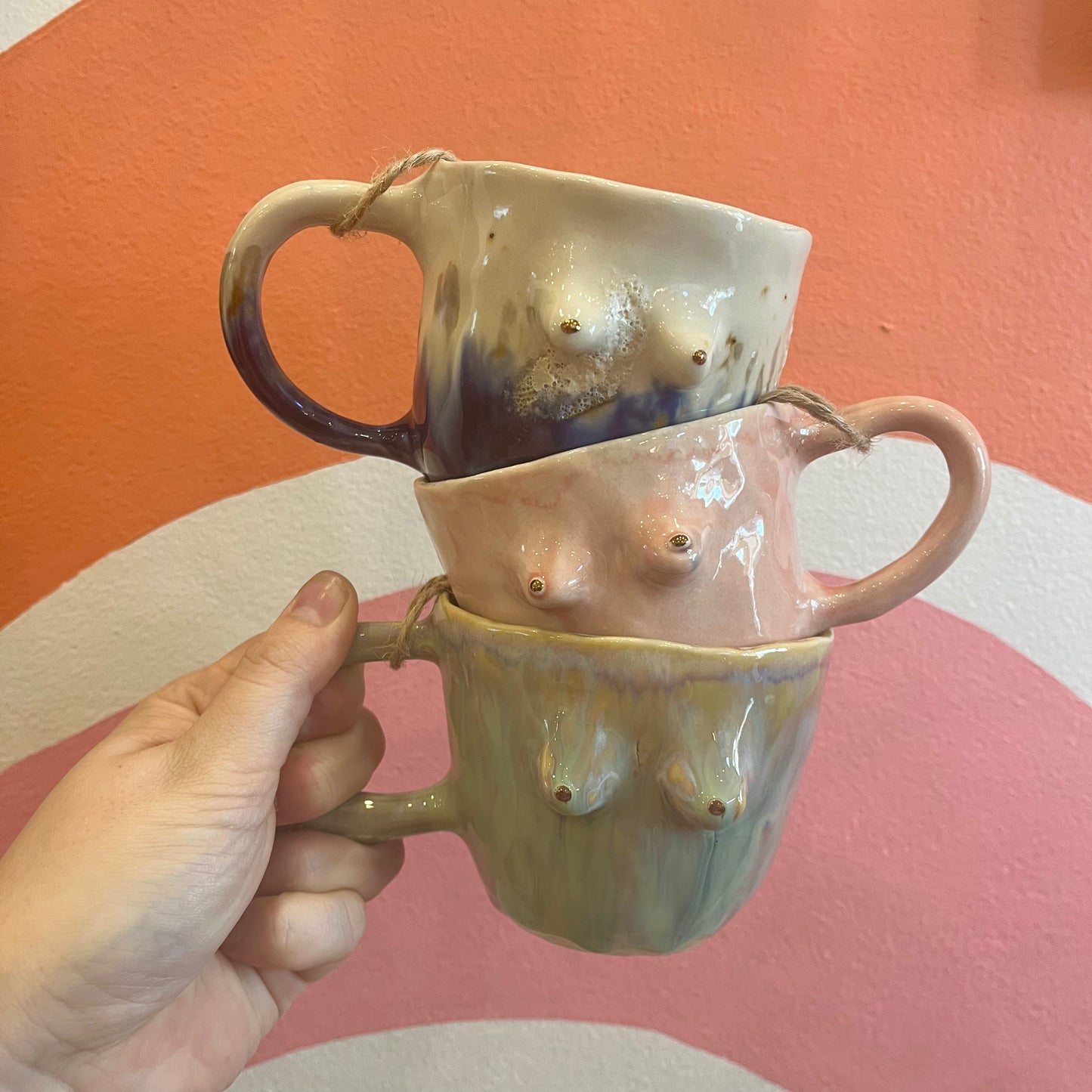 Mae buttons - Boobie Mugs Online
