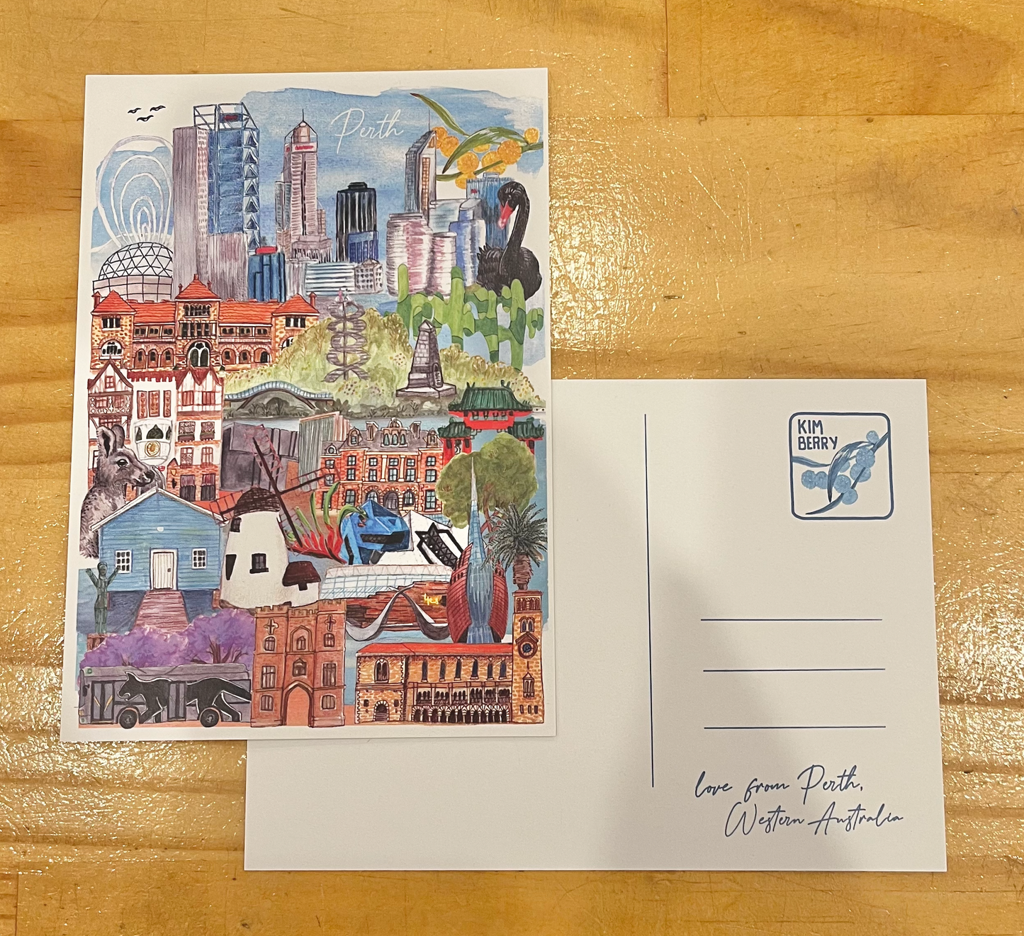 Kim Berry - Perth City Print