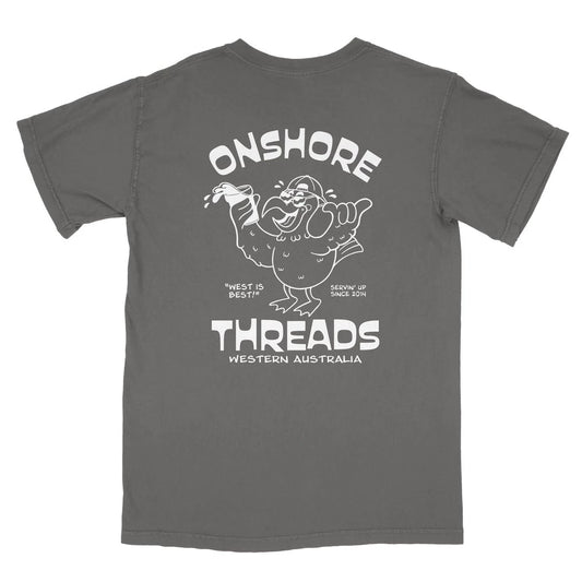 Onshore Threads- Seagull Tee Pepper