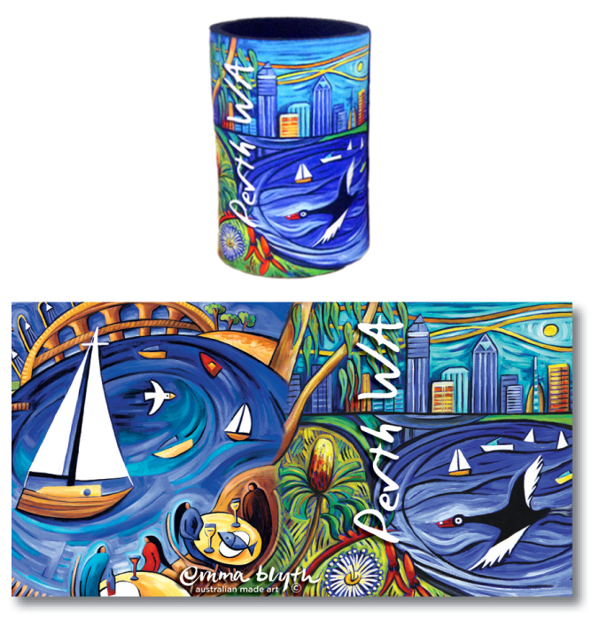 Art Stubby Holders -Emma Blyth