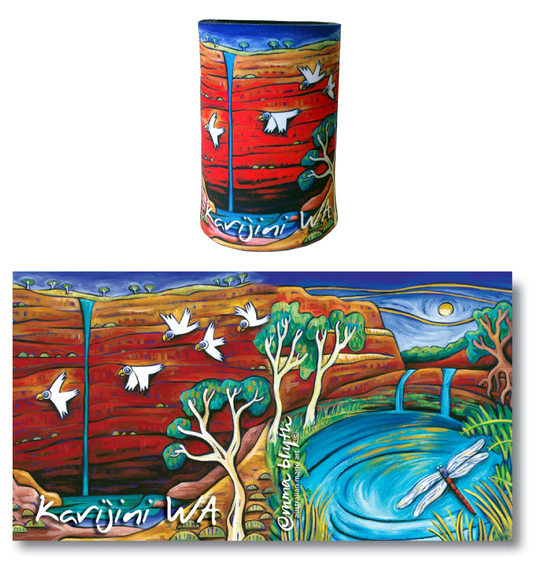 Art Stubby Holders -Emma Blyth