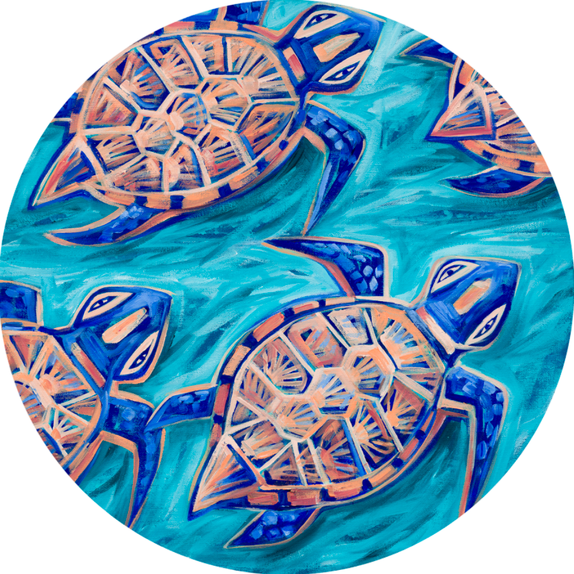 Round wall Plaques - Emma Blyth