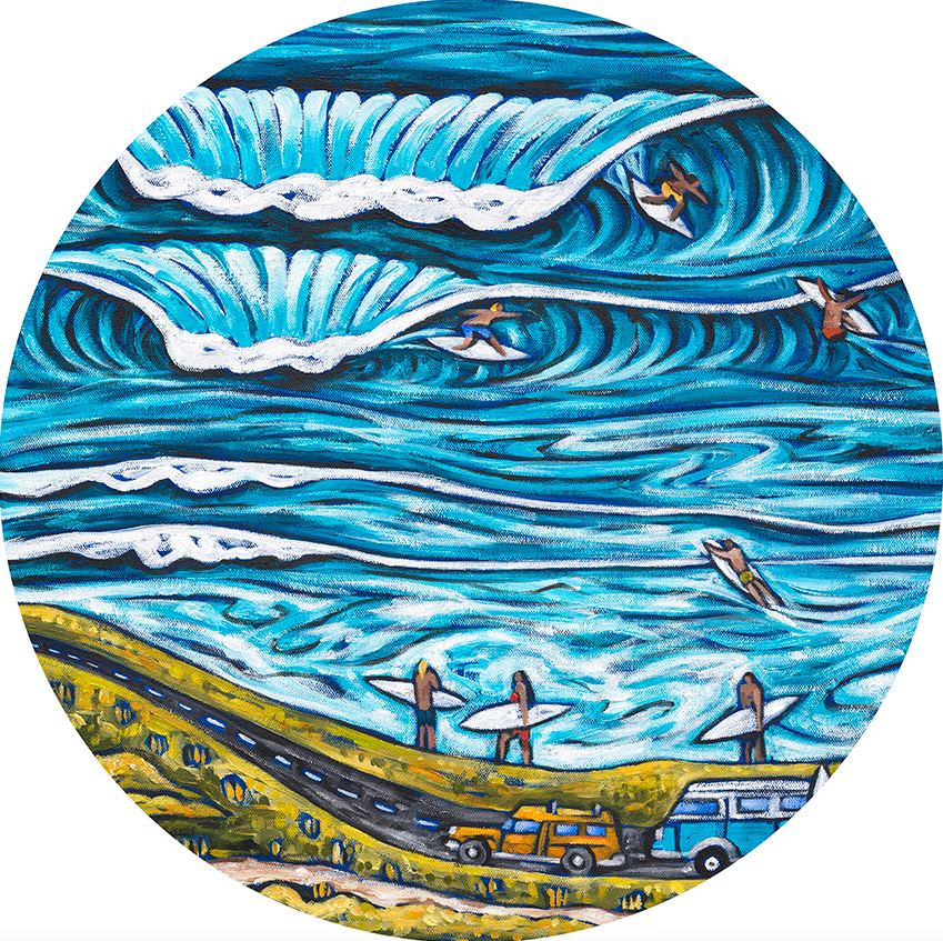 Round wall Plaques - Emma Blyth