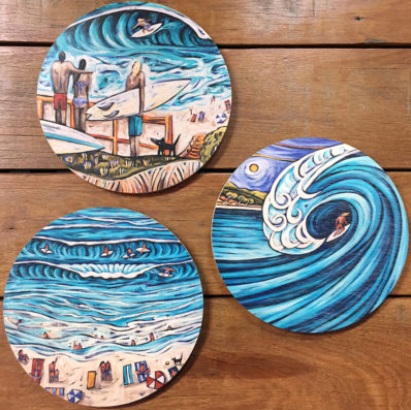Round wall Plaques - Emma Blyth