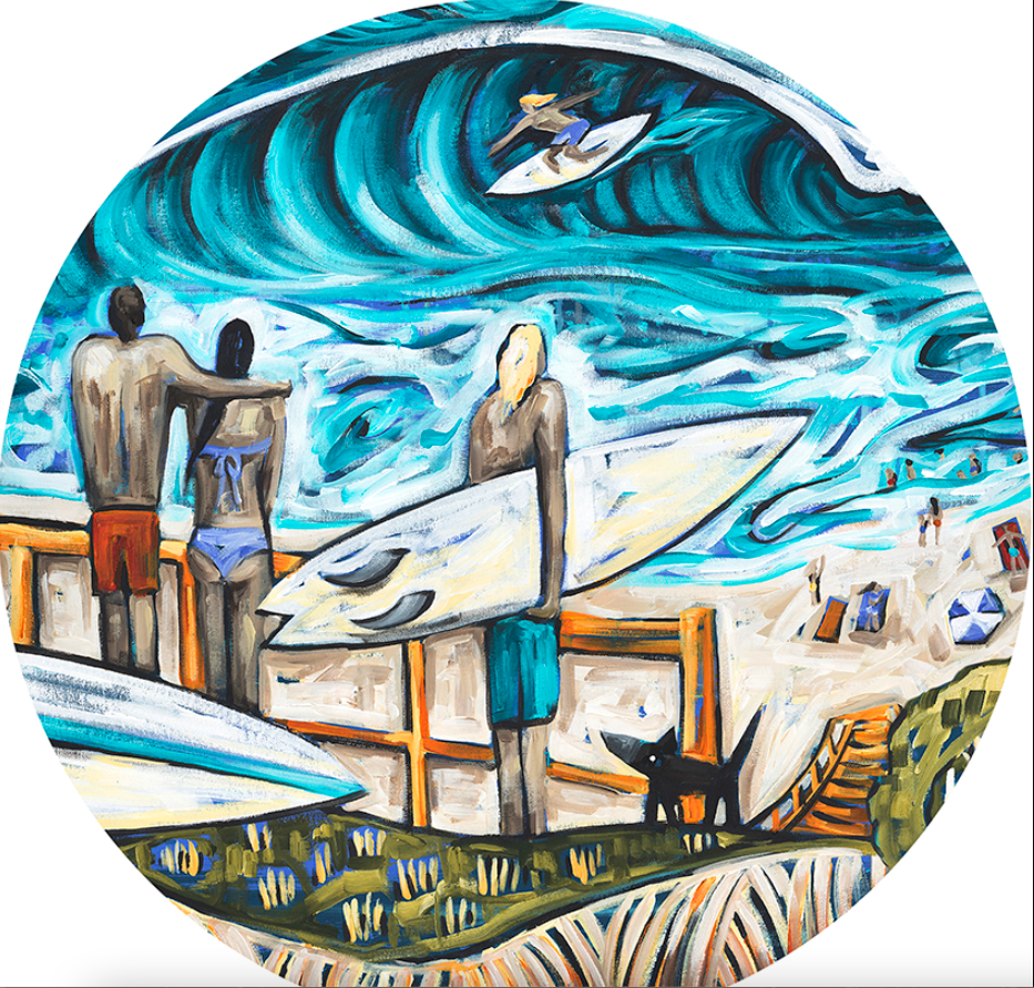 Round wall Plaques - Emma Blyth