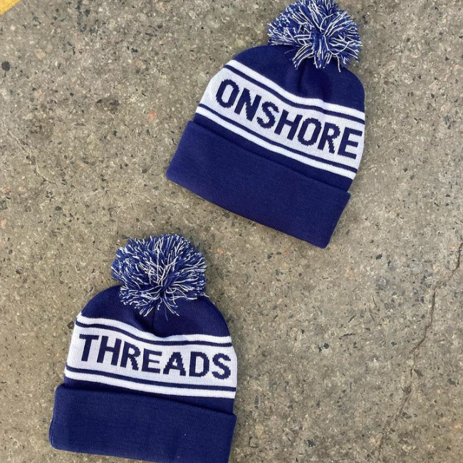 Onshore Threads - Pom Pom Beanie