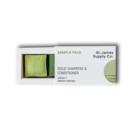 St. James - Solid Shampoo and Conditioner Sample Packs