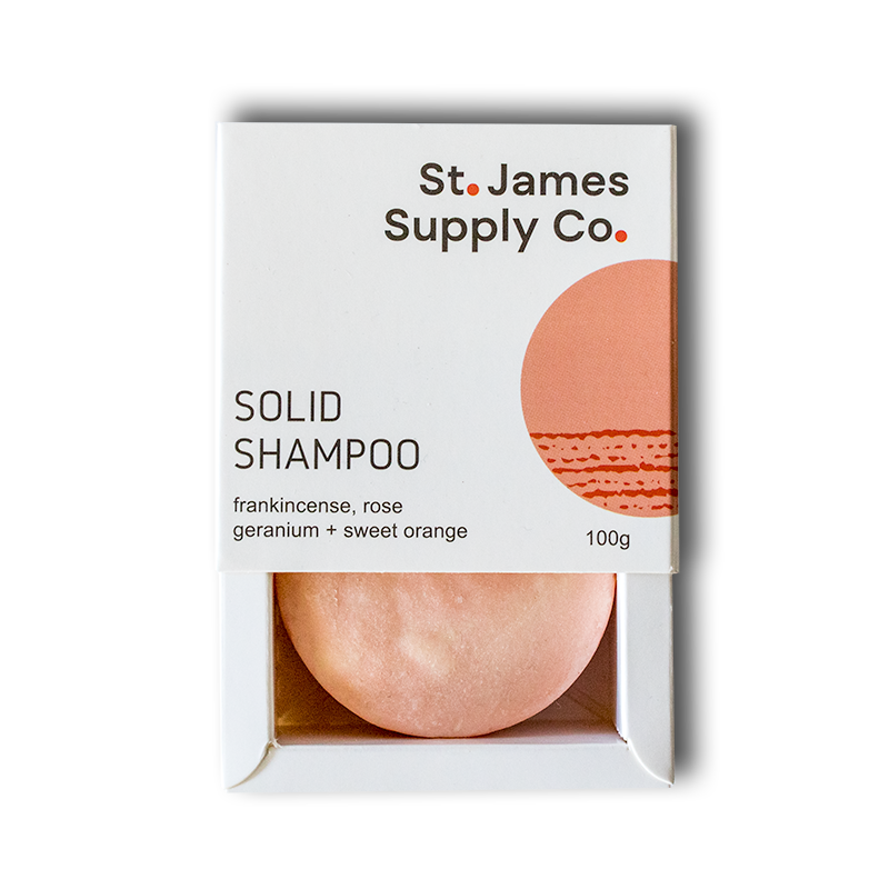 St. James - Frankincense, Rose Geranium and Sweet Orange Shampoo