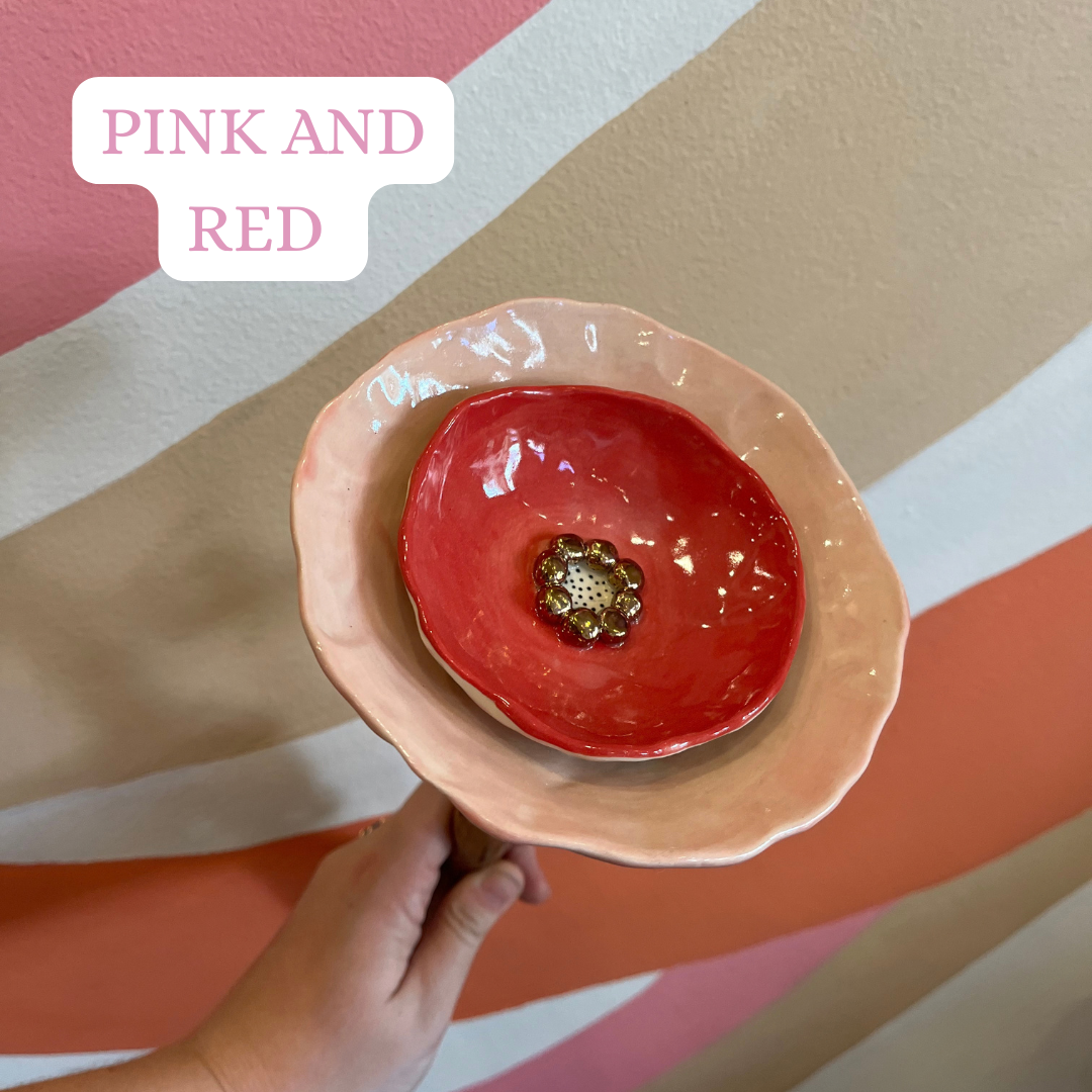 Mae Button Bee Bath - Pinks