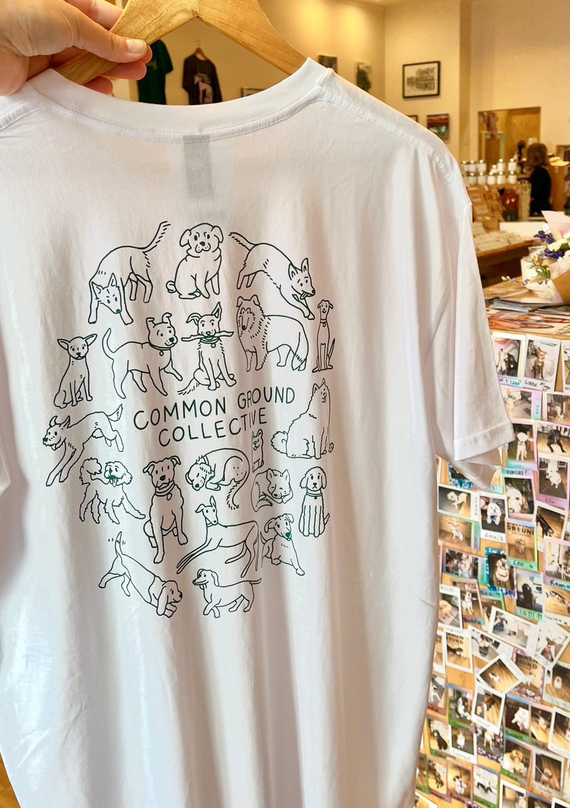 Dogs of Common Ground Mens Cut Tee