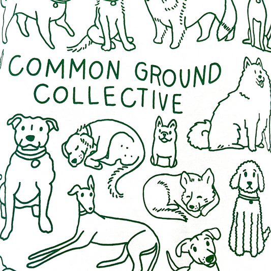 Dogs of Common Ground Mens Cut Tee