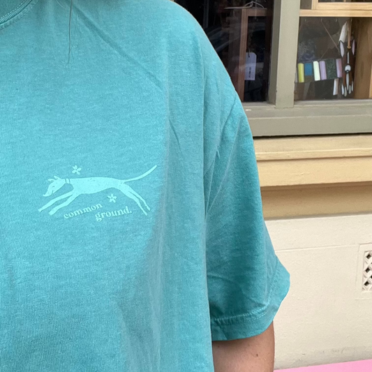 Spud Tee - Sea foam
