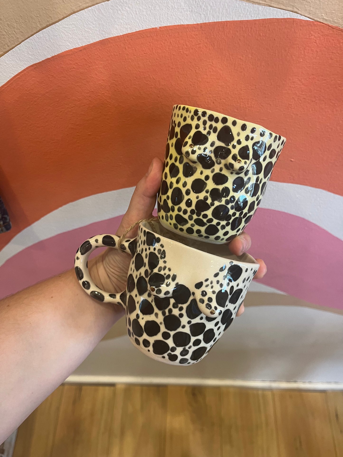 Mae buttons - Boobie Mugs Online