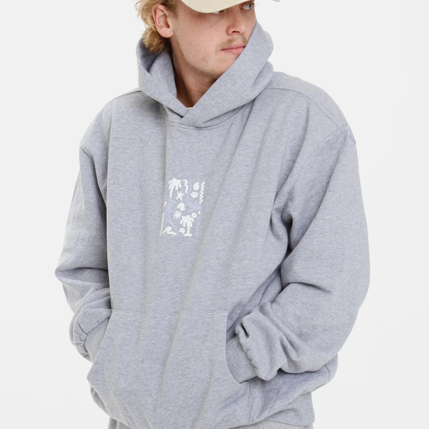 Foss - Flow Hoodie Ash Marle