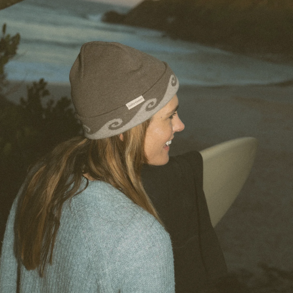 Salty Dunes- Barrel Beanie