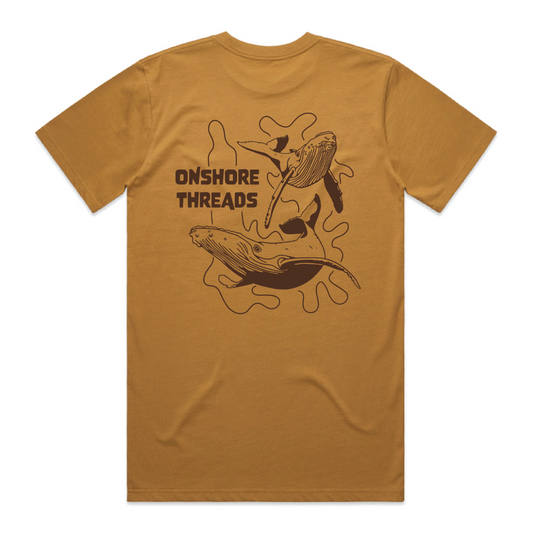 Onshore Threads - Humpback Whale Tee