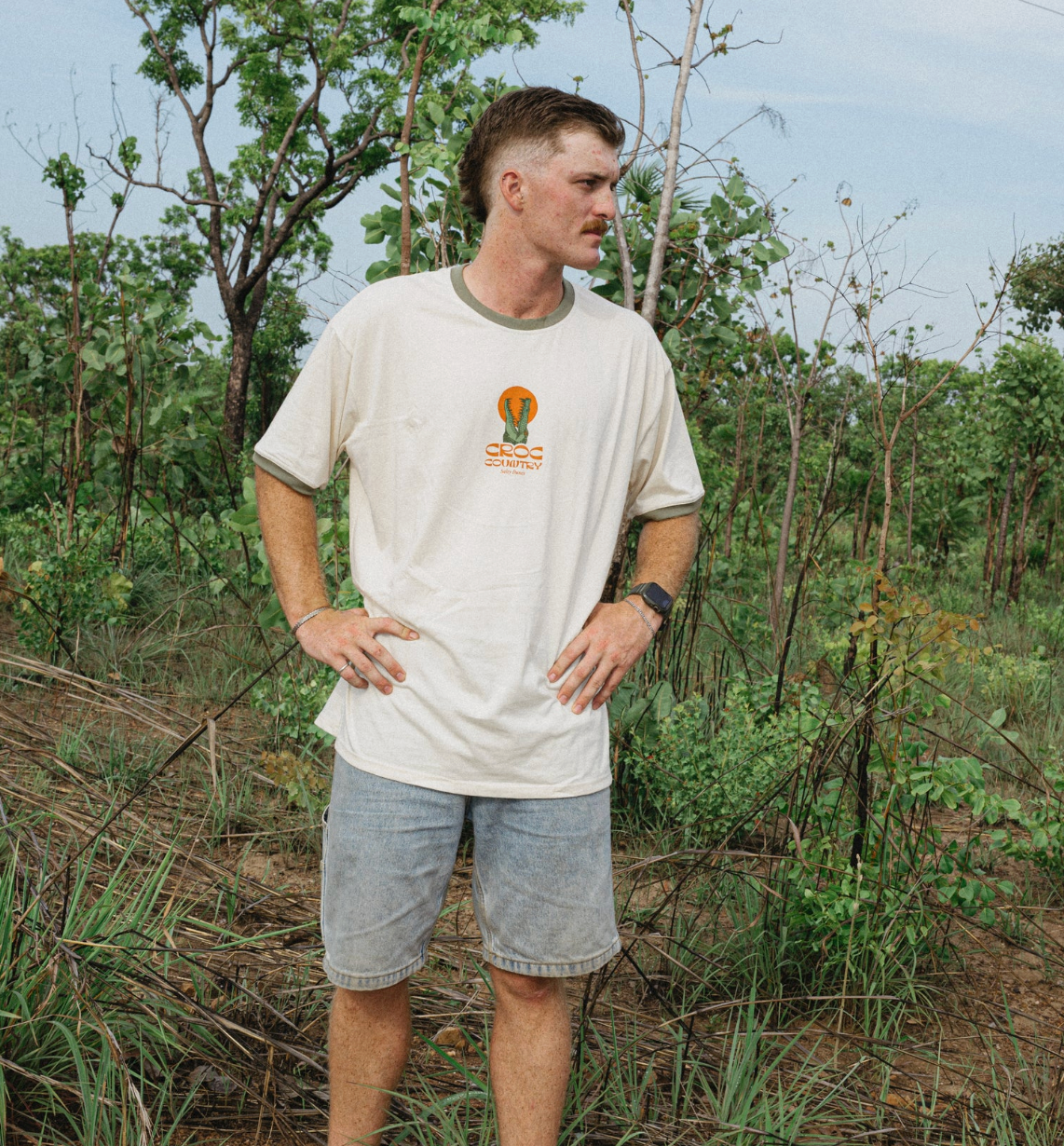 Salty Dunes - Croc Country Tee