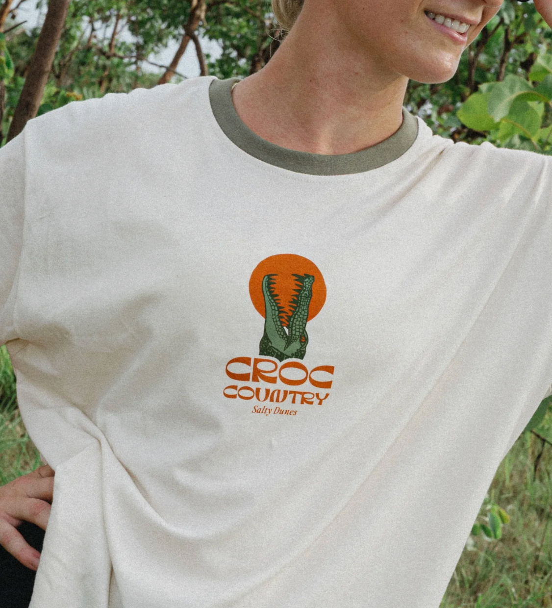 Salty Dunes - Croc Country Tee