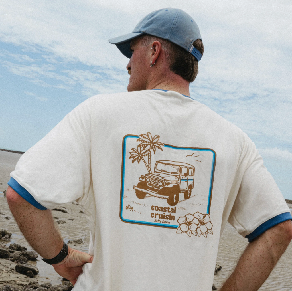 Salty Dunes - Coastal Cruising Tee