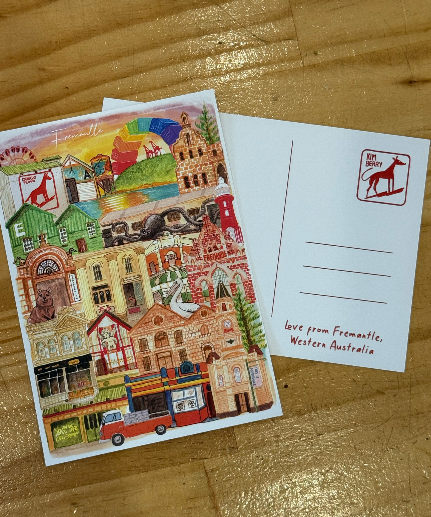 Kim Berry - Freo Town Print
