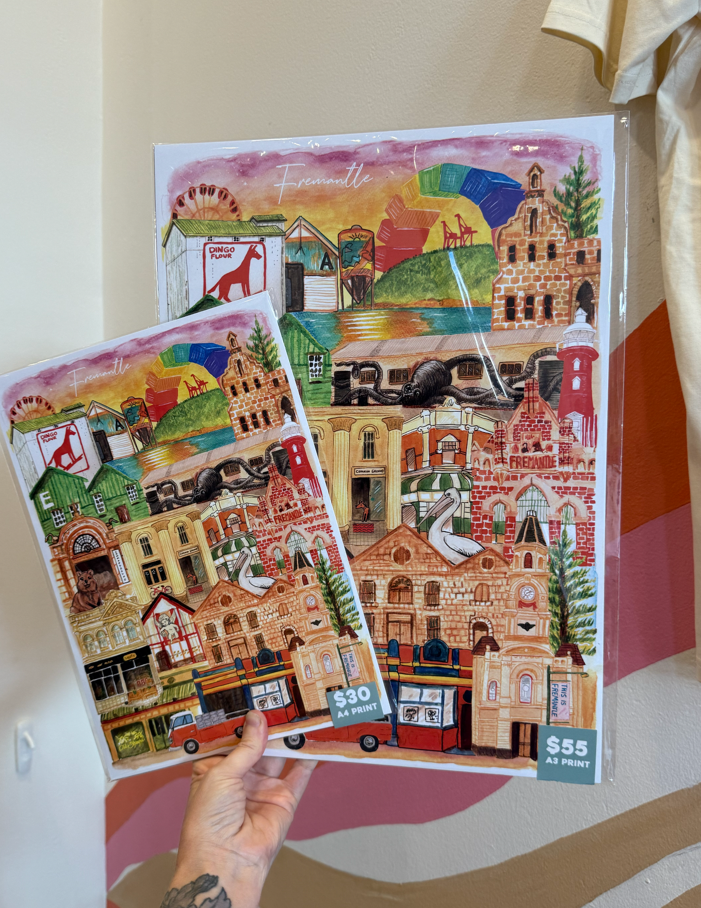 Kim Berry - Freo Town Print