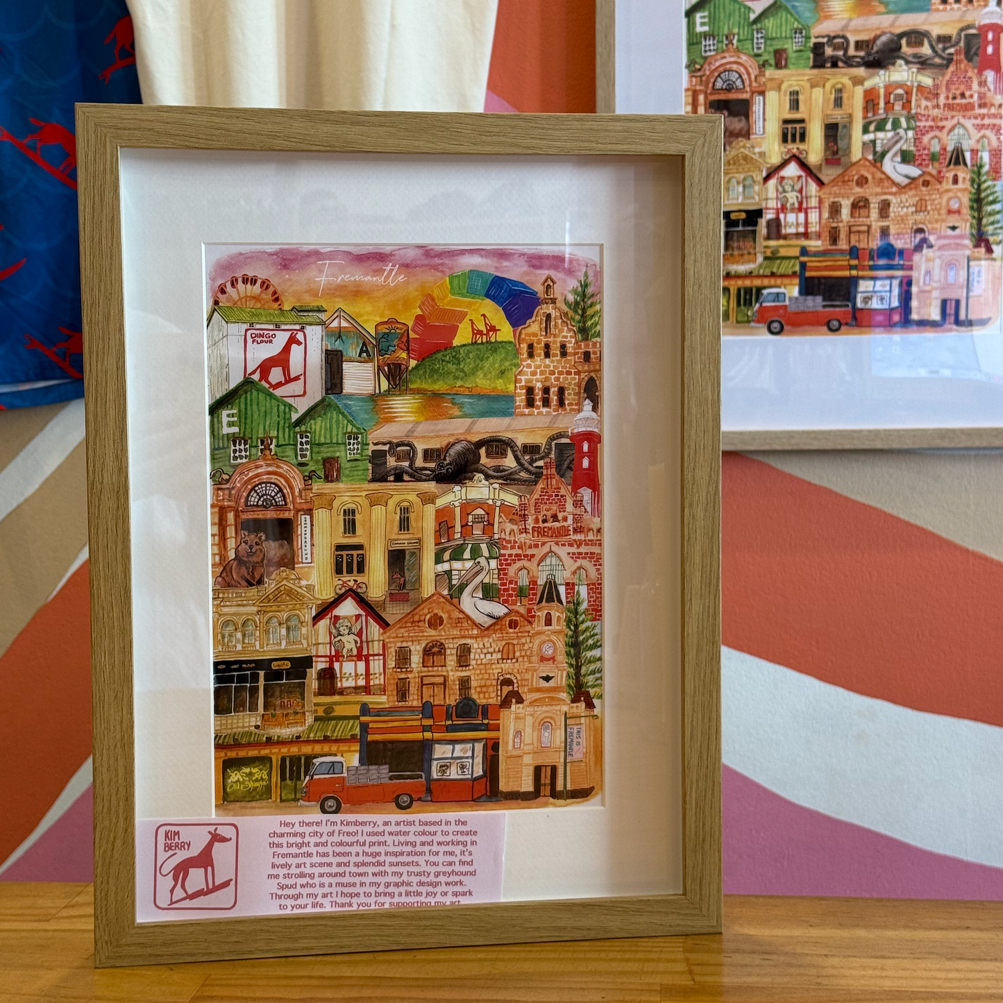 Kim Berry - Freo Town Print