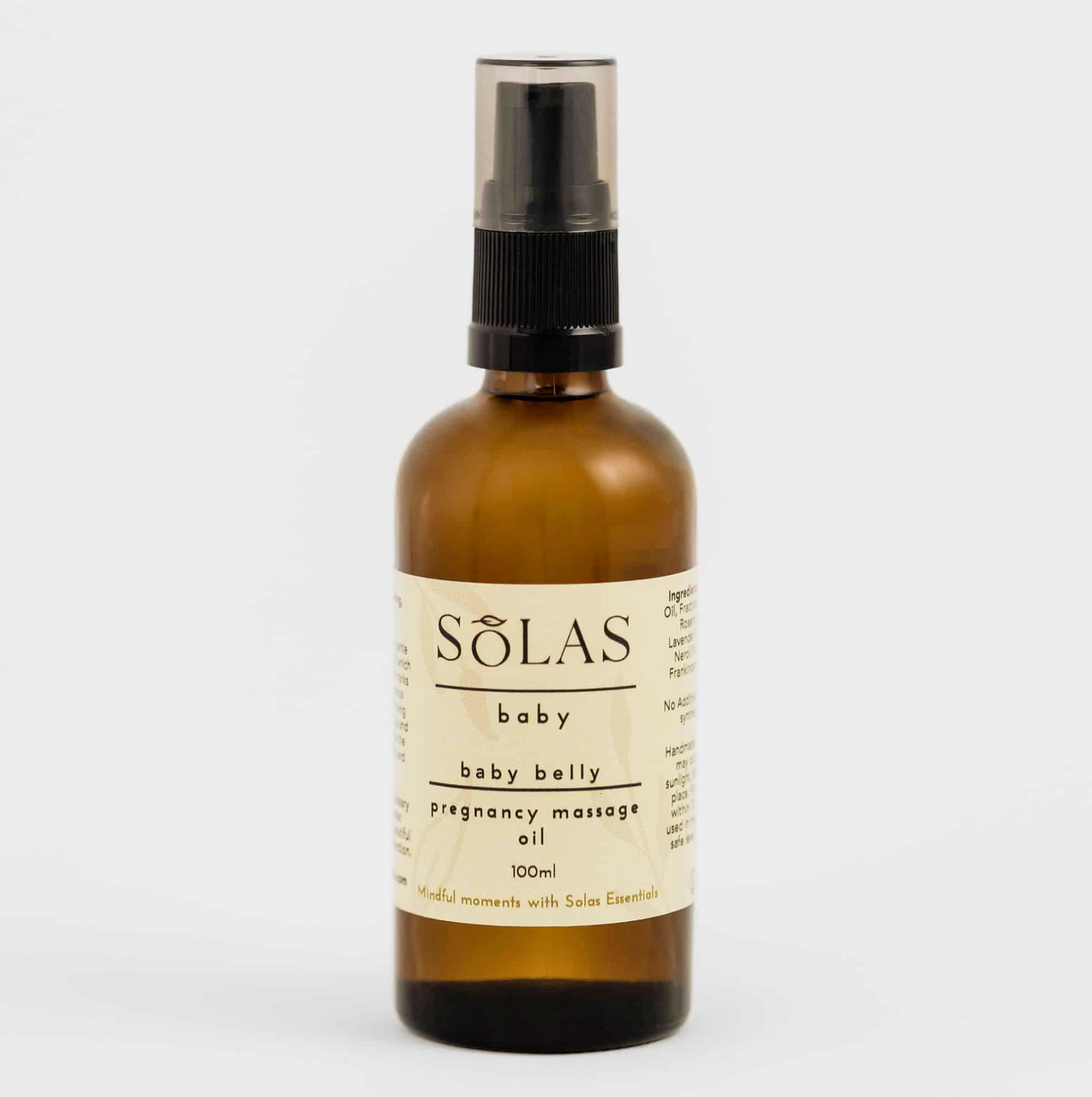 Solas - Baby Belly Massage Oil 100ml