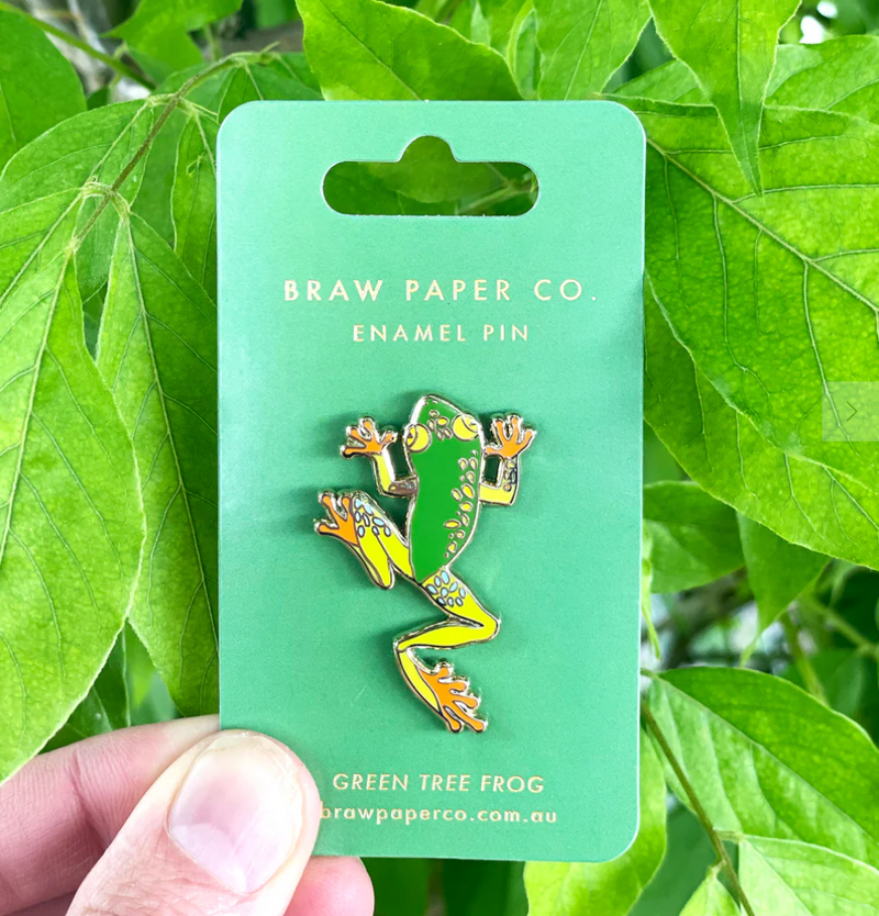 Braw Paper Co Pin