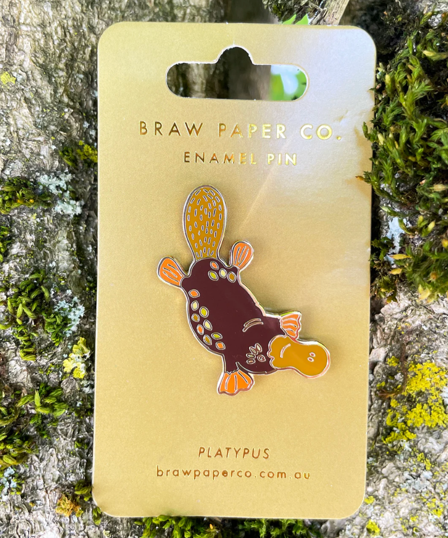 Braw Paper Co Pin