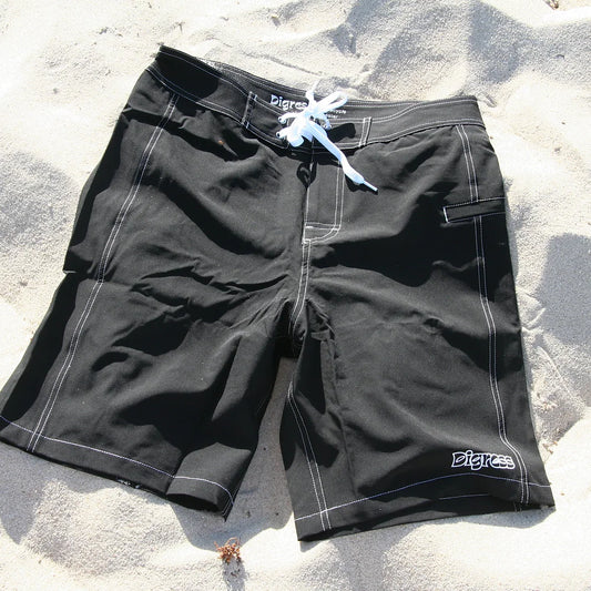 Digress Black Stitch Boardies