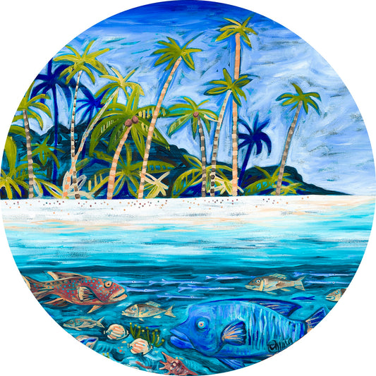 Round wall Plaques - Emma Blyth