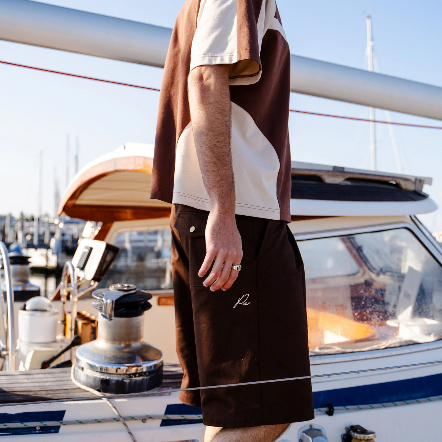 Par - Cove Pleat Short
